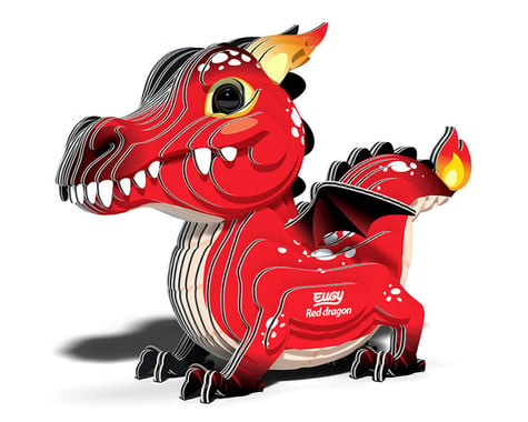 Safari EUGY Red Dragon 3D Model Kit