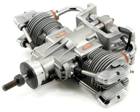 Saito Engines FG-57T Twin 4 Stroke Gas Engine w/Muffler/Ignition/Motor Mount
