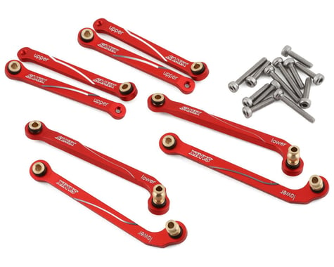 Samix FCX24 Aluminum High Clearance Link Kit (Red) (8)