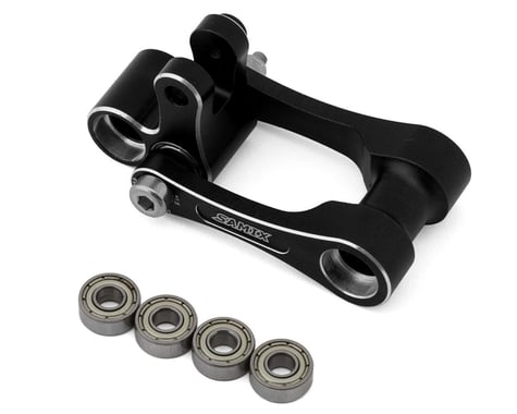 Samix Losi Promoto-MX Aluminum Adjustable Shock Linkage (Black)