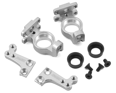 Samix SCX10 High Clearance Steering Knuckle Arm (Silver)