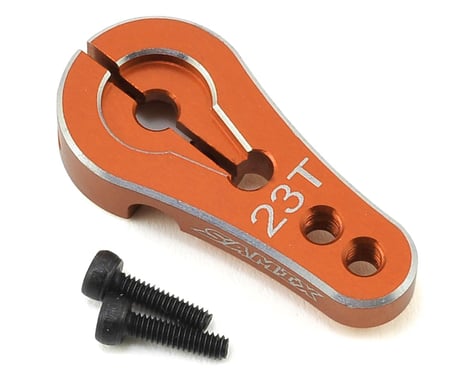 Samix Aluminum Clamp Lock Servo Horn (23T) (Orange)