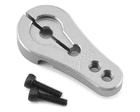Samix Aluminum Clamp Lock Servo Horn (23T) (Silver)