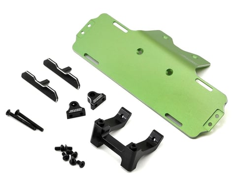 Samix SCX10 Forward Adjust Battery Tray Kit (Green)