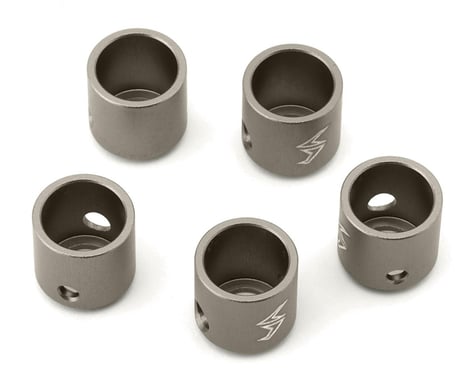 Samix SCX10-PRO Aluminum Driveshaft Cups (Gun Metal) (5)