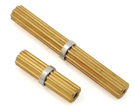 Samix SCX10 II Brass Inner Driveshafts (2) (SCX10 II Kit Only)