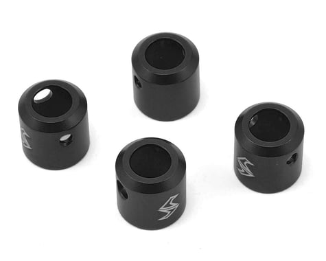 Samix SCX10 II Aluminum Driveshaft Cup (Black) (4) (Kit Transmission)