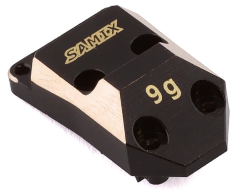 Samix SCX24 Brass Differential Cover (Black) (9g)