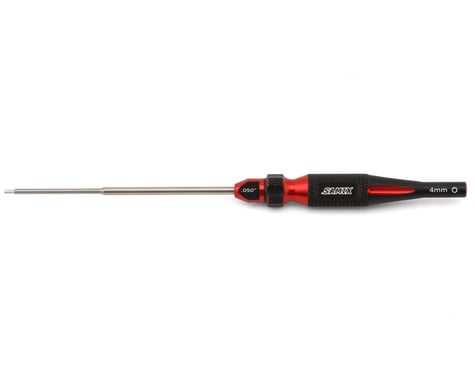 Samix SCX24 2-in-1 Hex Wrench/Nut Driver (Red) (.050" Hex/4mm Nut)