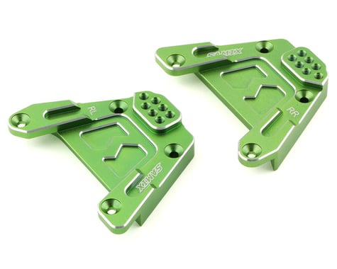 Samix SCX-6 Aluminum Rear Shock Plate (Green)