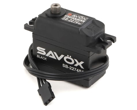 Savox SB-2274SG "High Speed" Black Edition Brushless Steel Gear Digital Servo