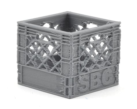 Scale By Chris Small Milk Crate (Grey)