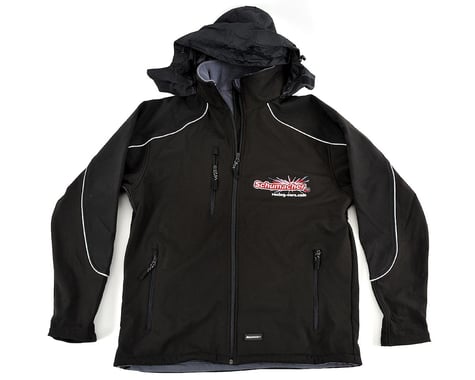 Schumacher Black 3 Layer Softshell Jacket
