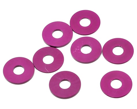 Schumacher Aluminum Wheel Shim Set (Purple) (8)