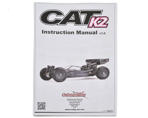 Schumacher CAT K2 Instruction Manual