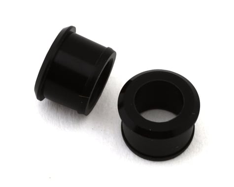 Schumacher Alloy Aluminum Big Bore Shock Cap Bushings (Black) (2) (L1R/LD3/ST2)