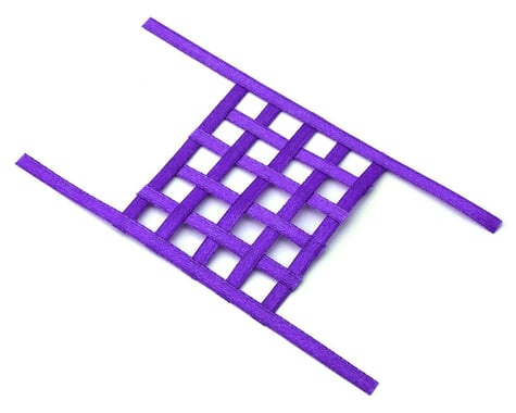 Sideways RC Scale Drift Window Net (Purple) (Small)