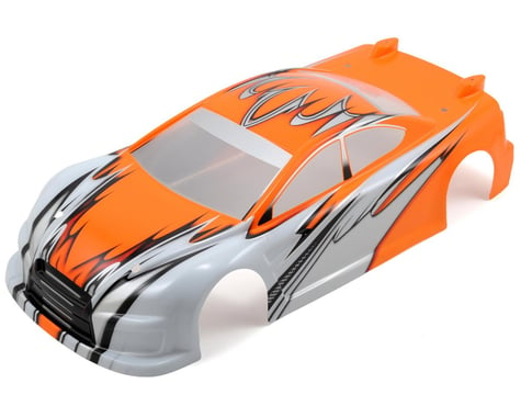 Serpent S411 Lex-IS Pre-Painted Touring Car Body (Orange) (190mm)