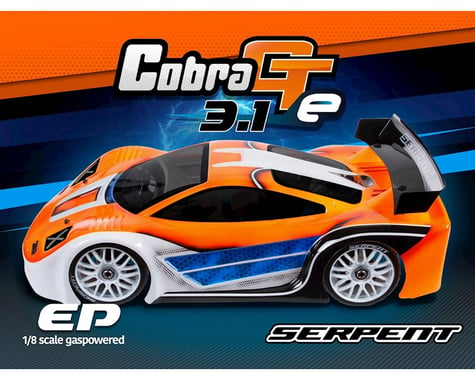 Serpent Cobra GTe 3.1 1/8th Electric On Road Sedan Kit