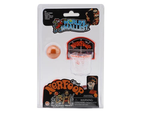 Super Impulse World’s Smallest Official Nerfoop Basketball