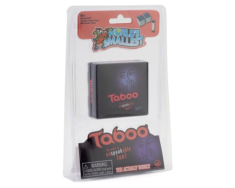 Super Impulse World's Smallest Taboo