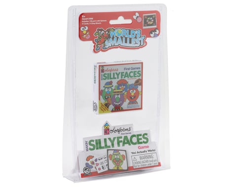 Super Impulse World's Smallest Colorforms Silly Faces