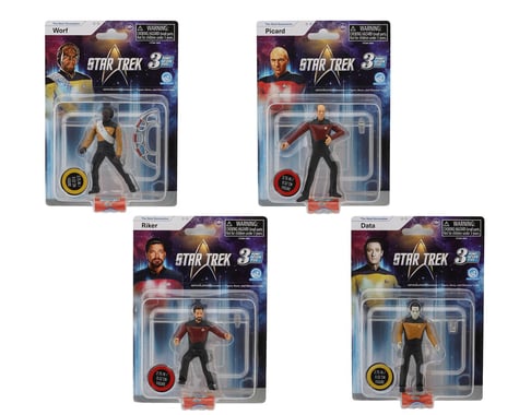 Super Impulse Star Trek Next Generation Micro Figures (Chosen at Random)