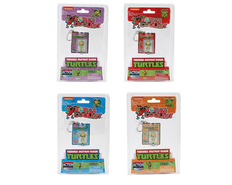 Super Impulse World's Coolest Teenage Mutant Ninja Turtles Micro Figures