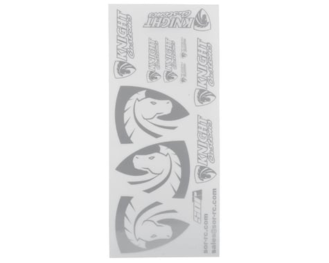 SOR Graphics Knight Customs Decal Sheet (Silver)