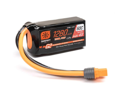 Spektrum RC 4S 50C Smart G2 Trail Pro LiPo Battery Pack (14.8V/1280mAh)