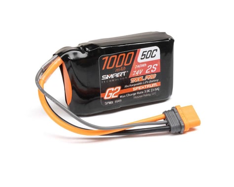 Spektrum RC 2S 50C Smart G2 Trail Pro LiPo Battery Pack (7.4V/1000mAh)