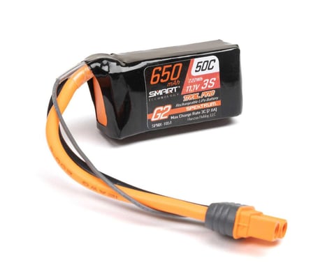 Spektrum RC 3S 50C Smart G2 Trail Pro LiPo Battery Pack (11.1V/650mAh)