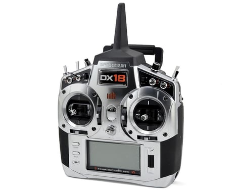 Spektrum RC DX18 Generation 2 18-Channel DSMX Radio System (Mode 2) (No Servos)