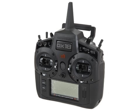 Spektrum RC DX18 "Stealth Edition" DSMX 18-Channel Heli/Plane Radio w/AR9020 & Case (No Servos)