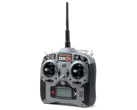 Spektrum RC DX6i 6 Channel Full Range DSMX Transmitter w/AR6210 & Two Free AR6115e Receivers!