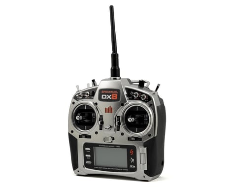 Spektrum RC DX8 2.4GHz DSMX 8Ch Aircraft Radio w/Telemetry Module & AR8000/AR6210/AR6115e Receiv