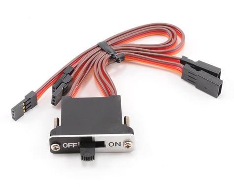Spektrum RC Dual I/O 3 Wire Switch Harness