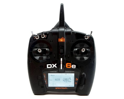 SCRATCH & DENT: Spektrum RC DX6e 6 Channel Full Range DSMX Transmitter (Transmitter Only)