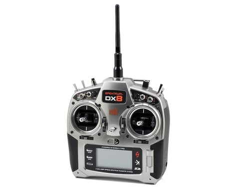 Spektrum RC DX8 8-Channel Full Range DSMX Transmitter (Transmitter Only)