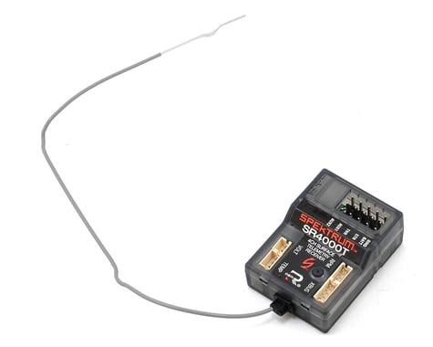 Spektrum RC SR4000T 4-Channel DSMR Slim Receiver w/Telemetry & Sensors