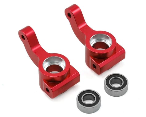 ST Racing Concepts Arrma Aluminum Front Steering Knuckle (2) (Red)