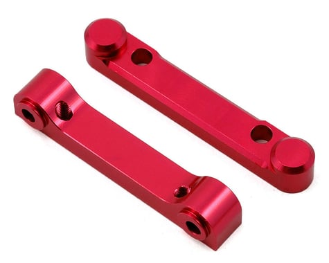 ST Racing Concepts Arrma Aluminum Front & Rear Hinge Pin Blocks (2) (Red)