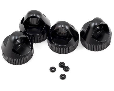 ST Racing Concepts Aluminum Upper Shock Caps (4) (Black)