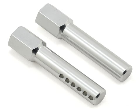 ST Racing Concepts Traxxas Slash Aluminum Front Body Posts (Silver) (2)
