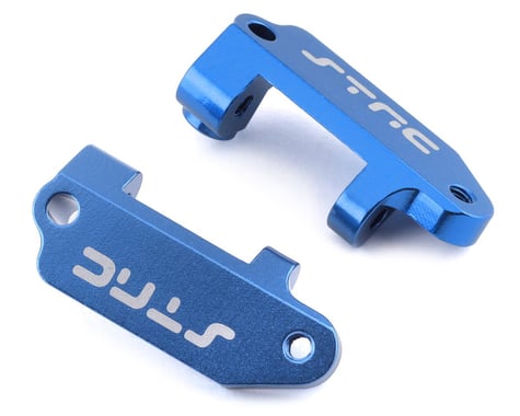 ST Racing Concepts Aluminum Caster Blocks for Traxxas Drag Slash (2) (Blue)