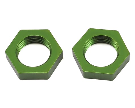 ST Racing Concepts Wraith Aluminum 17mm Hex Nut (2) (Green)