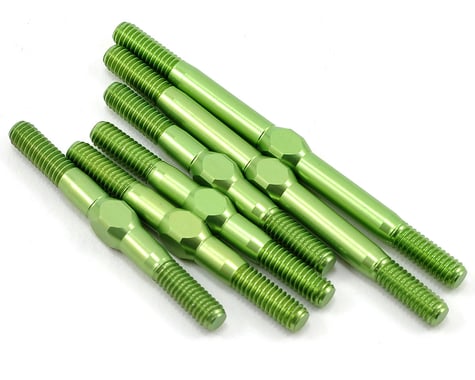 ST Racing Concepts Aluminum "Pro-Lite" Turnbuckle Kit (Green) (6) (Slash)
