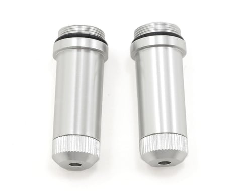 ST Racing Concepts Aluminum Front Shock Body & Lower Cap (Silver)