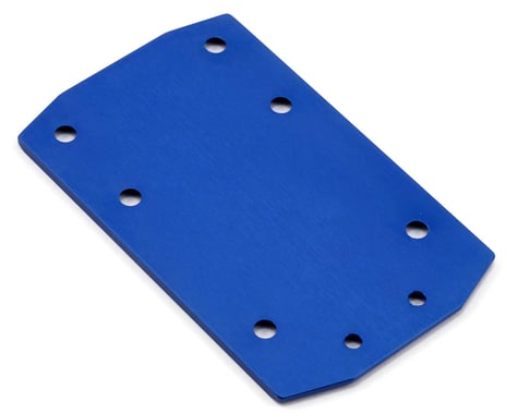 ST Racing Concepts Aluminum Bottom Chassis Plate (Blue)