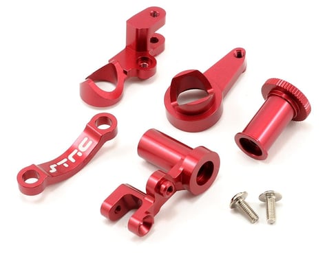 ST Racing Concepts HD Aluminum Steering Bellcrank Set for Traxxas Slash (Red)